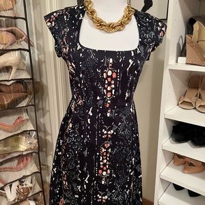 French Connection printed shift dress - size 4